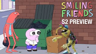 FIRST LOOK Smiling Friends Season 2  adult swim [upl. by Amalbergas]