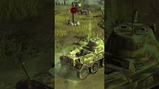 Infantry squad vs Tank Beaumont battle COH gaming shorts [upl. by Jorey]