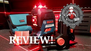 Bosch GLL3300 200 ft Laser Level REVIEW with BM 1 positioning device bosch boschtools tools [upl. by Lisha]