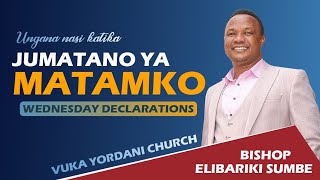 🔴LIVE  WEDNESDAY DECLARATION SERVICE  JUMATANO YA MATAMKO  KANISA LA VUKA YORDANI  24 APRIL 2024 [upl. by Ramso22]