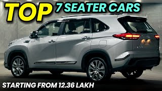 Best 7 Seater Cars in India Under 15 Lakh  Best Family Cars Under 15 Lakhs  Top 7 Seater Cars 2024 [upl. by Shem]