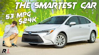 2024 Toyota Corolla Hybrid LE  Frugal Perfection [upl. by Pontone]