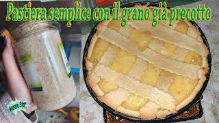 Ricetta Pastiera con grano già cotto per pastiere [upl. by Jeffcott577]