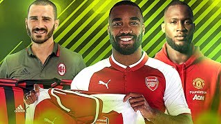 10 DAS MELHORES TRANSFERÊNCIAS EUROPEIAS DE 20172018 [upl. by Ojeibbob]