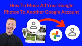 How To Move All Your Google Photos To Another Google Account [upl. by Ellennej]