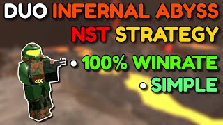 DUO INFERNAL ABYSS NST STRATEGY  EASY SLAYER SHOTGUNNER MISSION  ROBLOX TOWER DEFENSE SIMULATOR [upl. by Repooc]