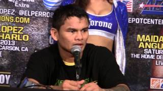 Marcos Maidana vs Josesito Lopez Post Fight Press Conference Part 2 [upl. by Yc807]