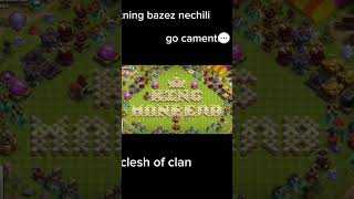 Clesh of clan sizni bazez nechili cament kutamancleshcleshofclanshorts yutubeshorts 1k rekkkkk [upl. by Ahsead328]