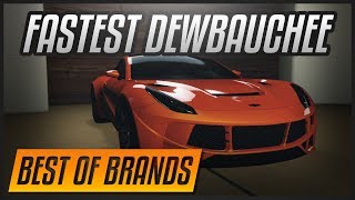 GTA V Online  Best Dewbauchee Car Vagner Seven 70 Specter and Massacro [upl. by Anirav]