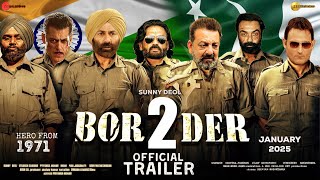 BORDER 2  Official Trailer  Sunny Deol  Sunil Shetty  Jackie s  Border 2 Teaser Trailer Updates [upl. by Lonee940]