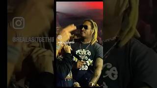 Future performs Plutoski at a walkthrough in Paris Imagine waiting on a Pluto verse for a half M 😅 [upl. by Nnylharas110]