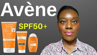 SOLAIRES FRANCAIS SANS PARFUM SANS ALCOOL  AVENE  ULTRAFLUID VS INTENSE PROTECT VS FLUIDE SPF50 [upl. by Gravante]