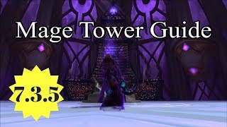 Shadow Priest Mage Tower Guide and Commentary [upl. by Esdnil152]