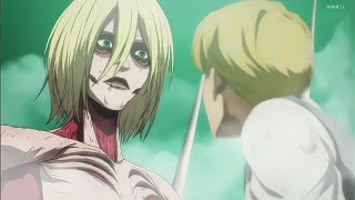 Annie Save Armin  Attack On Titan Season 4 Part 3 Episode 2  進撃の巨人  AOT Season 4 Part 3 Episode 2 [upl. by Ellasal]