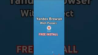 How to Install Yandex Browser with Protect on android amp ios [upl. by Eenimod770]