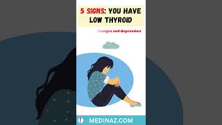 5 Signs that you have LOW THYROID  Hypothyroidism  Thyroid Symptoms  Hypothyroidism Symptoms [upl. by Fishback]