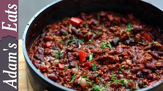 British chilli con carne  how to make chili con carne [upl. by Giacamo]