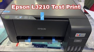 Epson 3210 Test Print [upl. by Pudens]