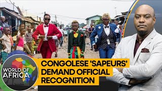 World of Africa Thriving Sapeurs culture in DR Congo [upl. by Atekehs]