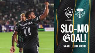 SLOMO GOAL Samuel Grandsir scores his first goal for the 2021 campaign [upl. by Joappa]