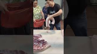 Fresh Pork  Pork Cutting  Cut as Much as You Need 1010 shorts [upl. by Gerdi384]