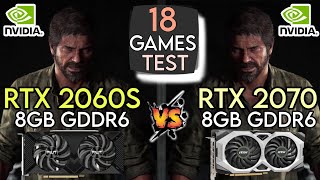 RTX 2060 Super vs RTX 2070  18 Games Test  Which Is Better [upl. by Claudianus207]