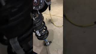 2017 Silverado Bilstein leveling strut install [upl. by Ivz]