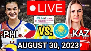 PHILIPPINES VS KAZAKHSTAN LIVE AUGUST 30 2023 avc2023 avccup2023 kazakhstanvsphilippines live [upl. by Aissela759]