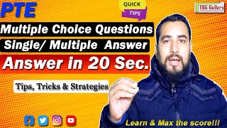 PTE Reading I Multiple Choice Questions I MCQ I Reading Tips amp Tricks I Tribikram Ghimire pte [upl. by Enyaj673]