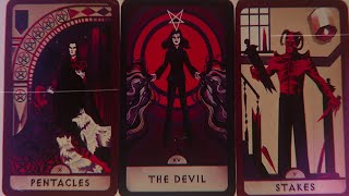 What the devil thinks of you😈🔥 PICK A CARD psychic tarot [upl. by Naldo]