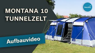 Skandika Montana 10 Sleeper Protect  Das kann das Familienzelt [upl. by Cantlon985]