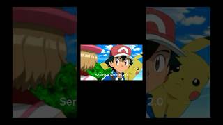 AMV Ash Serena Love 😍pokemon shorts amourshipping ash serena amv ytshort love [upl. by Zailer852]