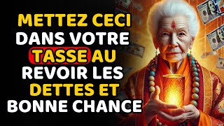 METTEZ CECI DANS VOTRE TASSE ET VOUS NAUREZ PLUS JAMAIS DE DETTES NI DE CHANCE I Histoire du zen [upl. by Allbee]