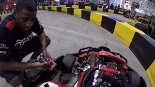 RPM Raceway Jersey City  OOPSBROKE A KART [upl. by Evreh876]