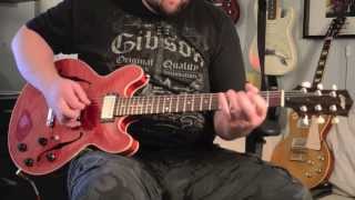 Collings I35LC  Lollar Imperials vs Throbak SLE101plus pickups [upl. by Rubinstein]