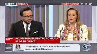 Elena Lasconi întrebată despre „propaganda LGBT” și stagiul militar obligatoriu Doamne ferește E [upl. by Airbas767]