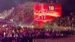 2022 WWE Women’s Royal Rumble entrances  ending live crowd reaction [upl. by Chabot]