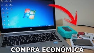 Mi nueva laptop REFURBISHED HP 8470p  Compro gadgets súper económicos [upl. by Adnowal641]