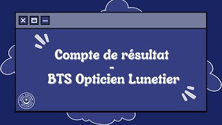 Compte de résultat  BTS [upl. by Yadsnil809]