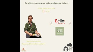 Belin  une série dinterviews en 3 questions [upl. by Birdella]