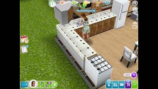 The Sims FreePlay breadwinner quest [upl. by Ingrid492]