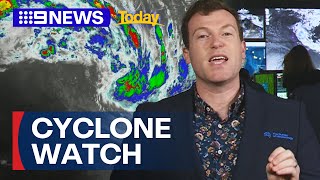 Queensland prepares for Cyclone Kirrily as it intensifies  9 News Australia [upl. by Nytsirk382]