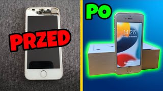 Martwy iPhone z OLX za 80 zł Czy da radę go ożywić [upl. by Meraree141]