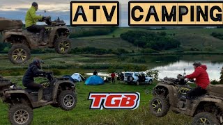 ATV Camping Offroad 4x4 adventure with TGB LT LTX LTX MAX [upl. by Nilesoy]