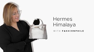 LIVE The Hermes Himalaya Birkin and Kelly  FASHIONPHILE [upl. by Eneroc303]