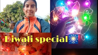 गांव की दीवाली त्योहार festival of lights ।। Happy Diwali 🎇 🪔 November 3 2024dialyvlogs [upl. by Lumbye]