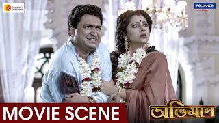 Abhimaan  Movie Scene  Jeet Subhashree Sayantika  Raj Chakraborty [upl. by Aropizt]