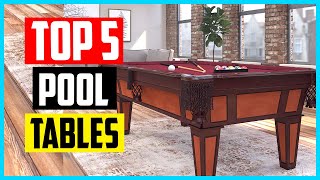 ✅Top 5 Best Pool Tables Reviews of 2022 [upl. by Anale]