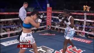 Jackie Nava vs Sayda quotLa Bombaquot Mosquera FULL HD TV Azteca [upl. by Adniles]