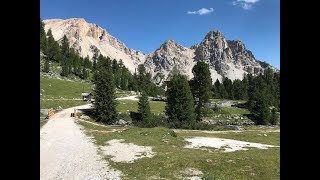 eMTB Dolomiten Alpencross Kronplatz Fanes Bindelweg 2018 [upl. by Yantruoc380]